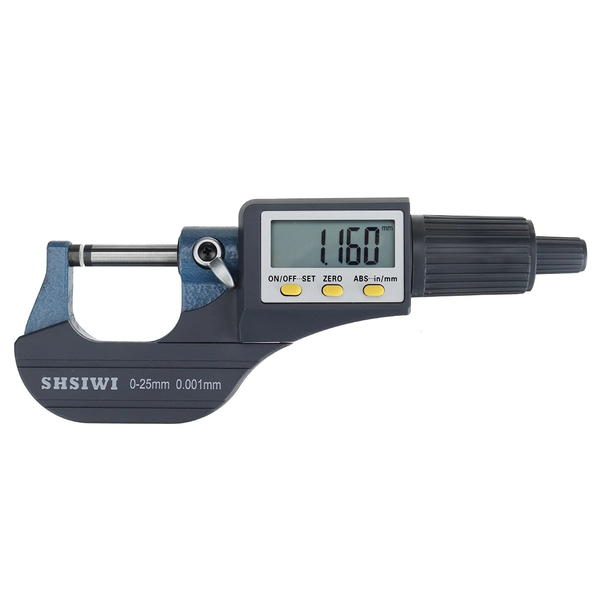 SHSIWI Digital Outside Micrometer Set 0-100mm Range 0.001mm Precision Electronic Gauge Tools