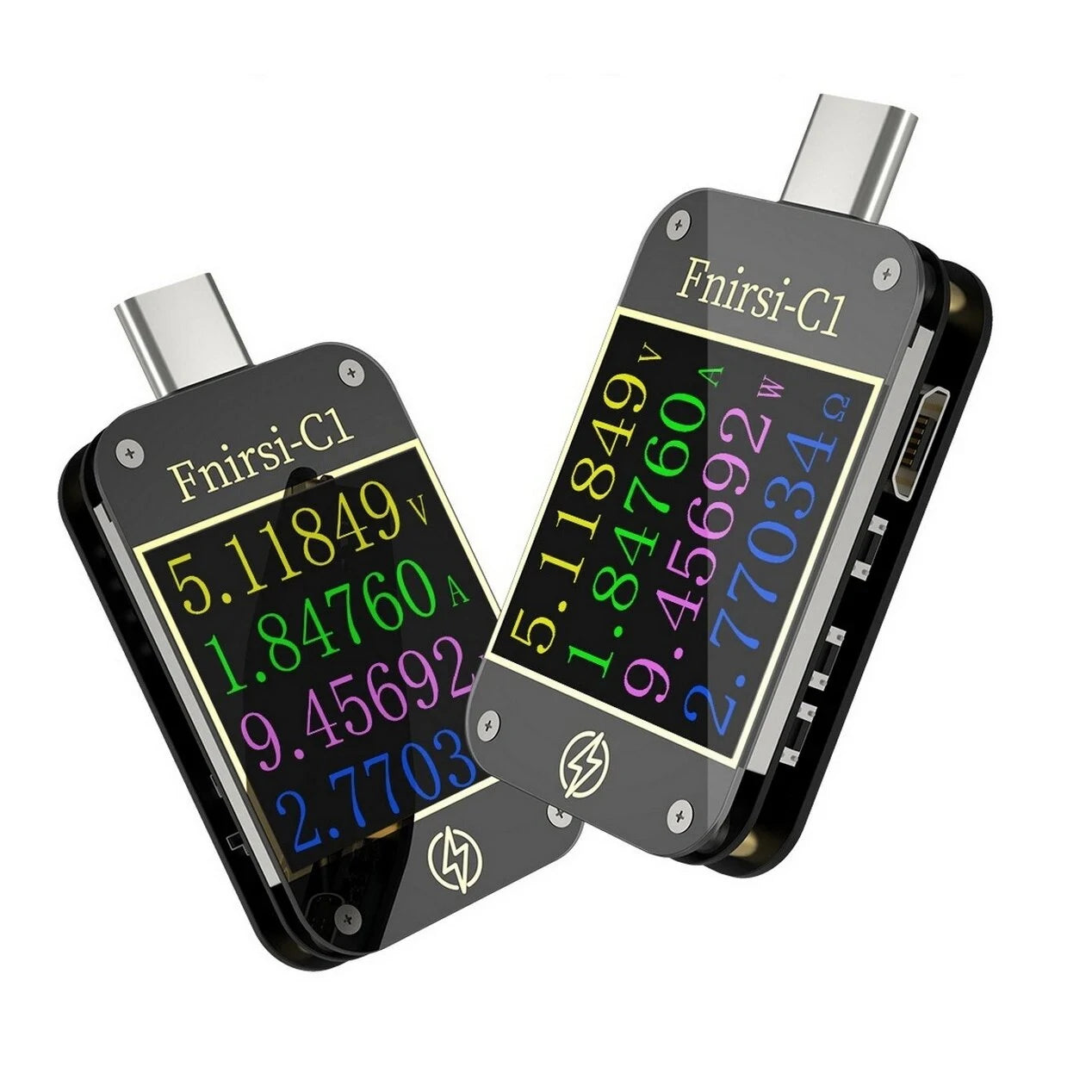 FNIRSI-C1 USB-C PD Trigger Voltmeter Ammeter Fast Charger Tester with PC Software
