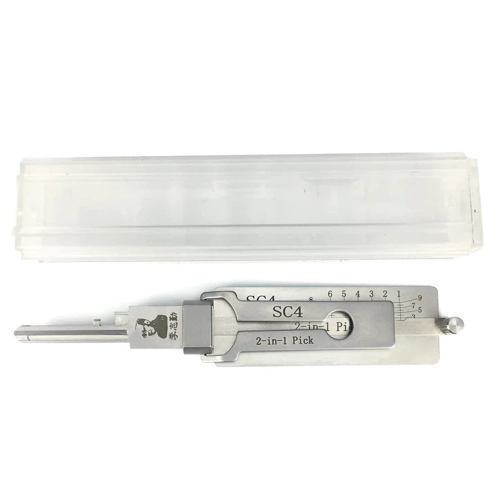 Drillpro 2-in-1 Professional Locksmith Tool KW1 SS001 SS002 SC1 SC4 Decoder