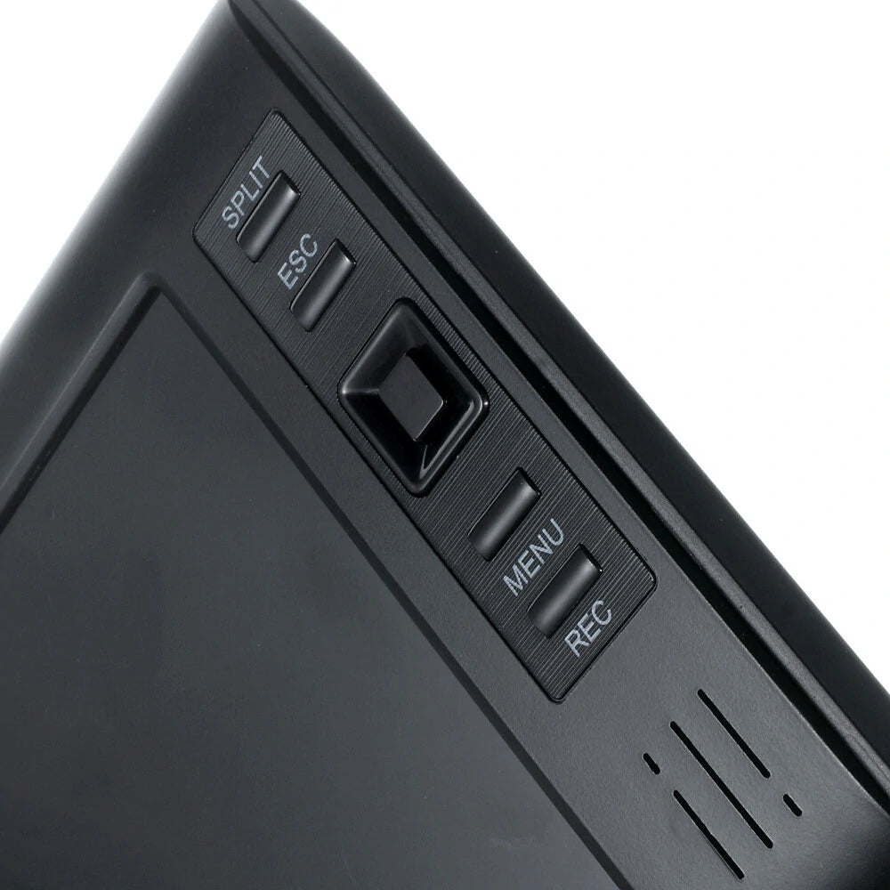 7-Inch Wireless Security System: 4-Channel Monitor & Weatherproof Night Vision Cameras