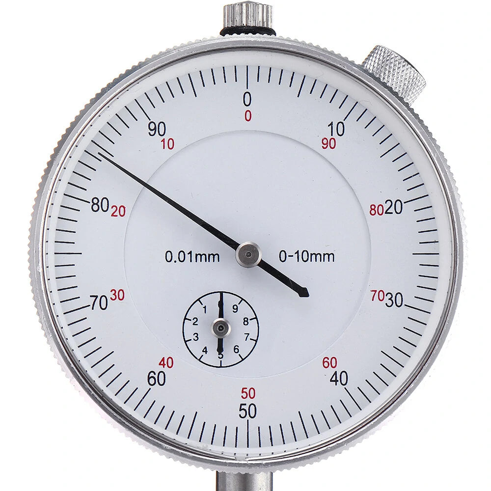 0-10MM Dial Test Indicator Lever Gauge, 0.01mm Accuracy Scale Meter