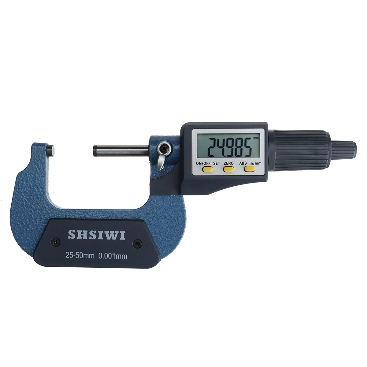 SHSIWI Digital Outside Micrometer Set 0-100mm Range 0.001mm Precision Electronic Gauge Tools