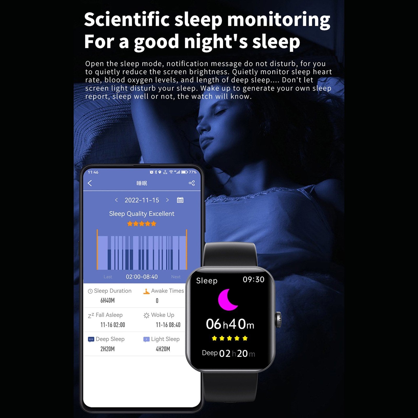 F57L 1.9-inch Touchscreen Smart Watch BT5.1 Fitness Tracker, IP67 Waterproof, Compatible with Android & iOS