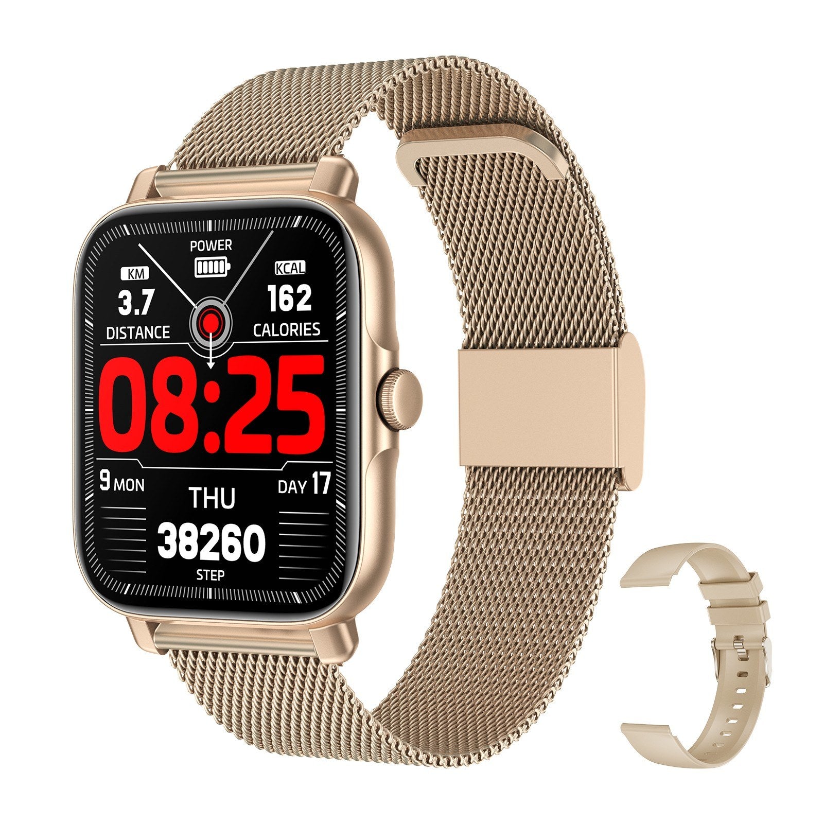 GT30 1.69 Smartwatch: Sports, Fitness Tracker, IP67 Waterproof, BT3.0+BT5.1