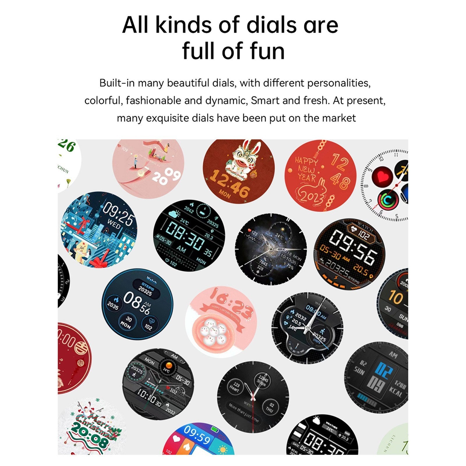 1.39 Smartwatch IP67 Waterproof, BT5.1 Fitness Tracker, Sports & Multifunctional Watch, Compatible with Android 5.0/iOS 10.0