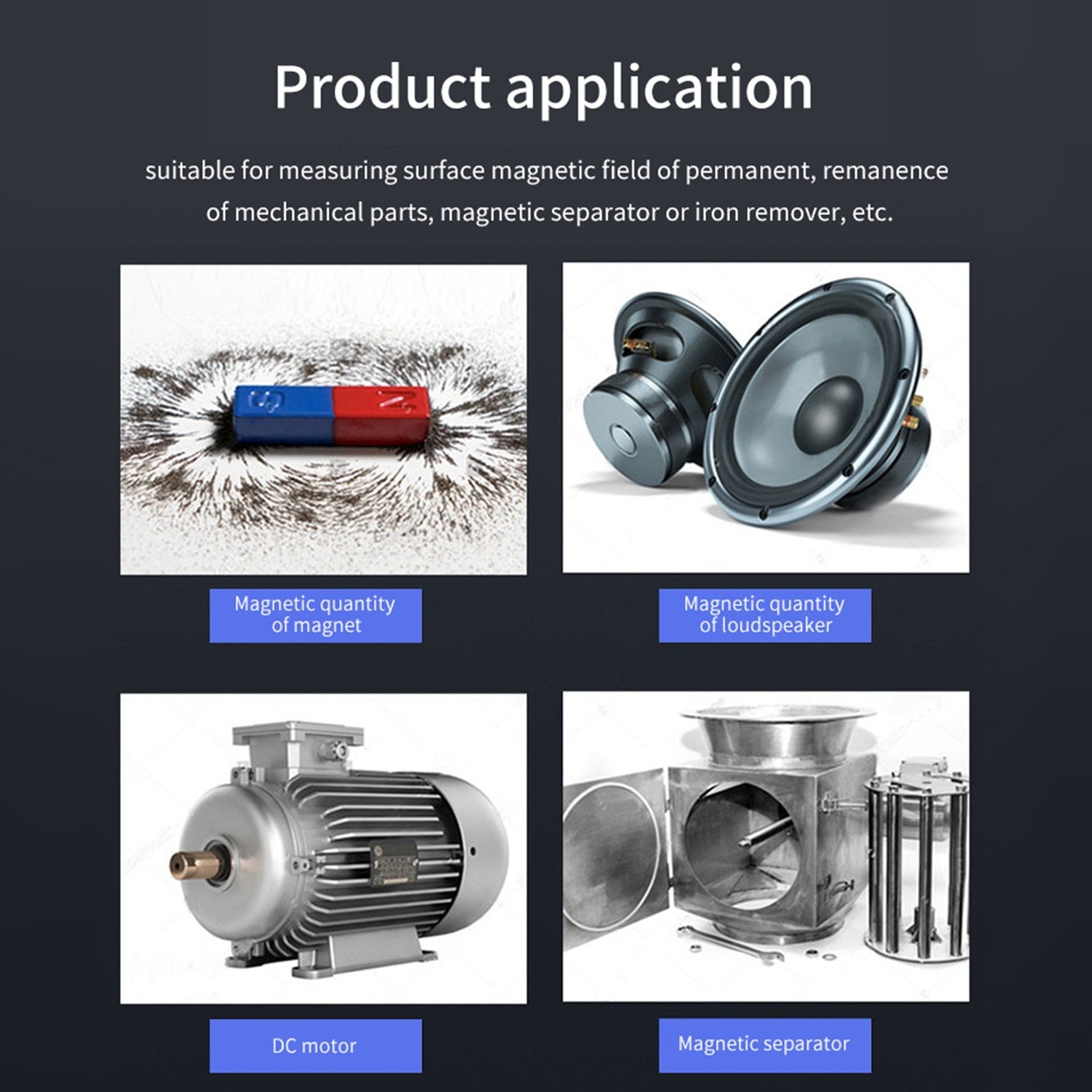 High-Accuracy Digital Tesla Gaussmeter with Auto Range (200mT/2000mT) & Radial Hall Probe in Plastic Box