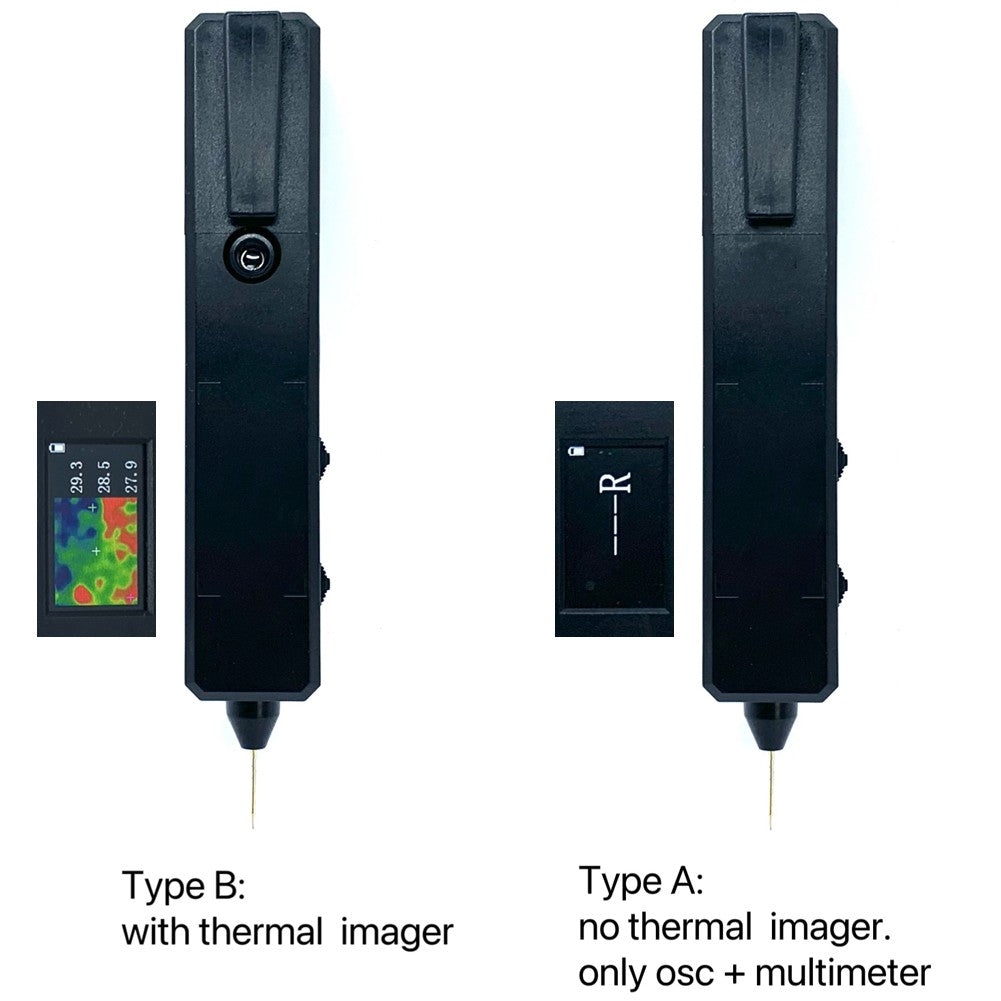 3-in-1 Handheld Digital Tester: Oscilloscope, Multimeter & Thermal Imager - 400KHz Bandwidth, 2MSa/s Sampling Rate for DIY Electronics