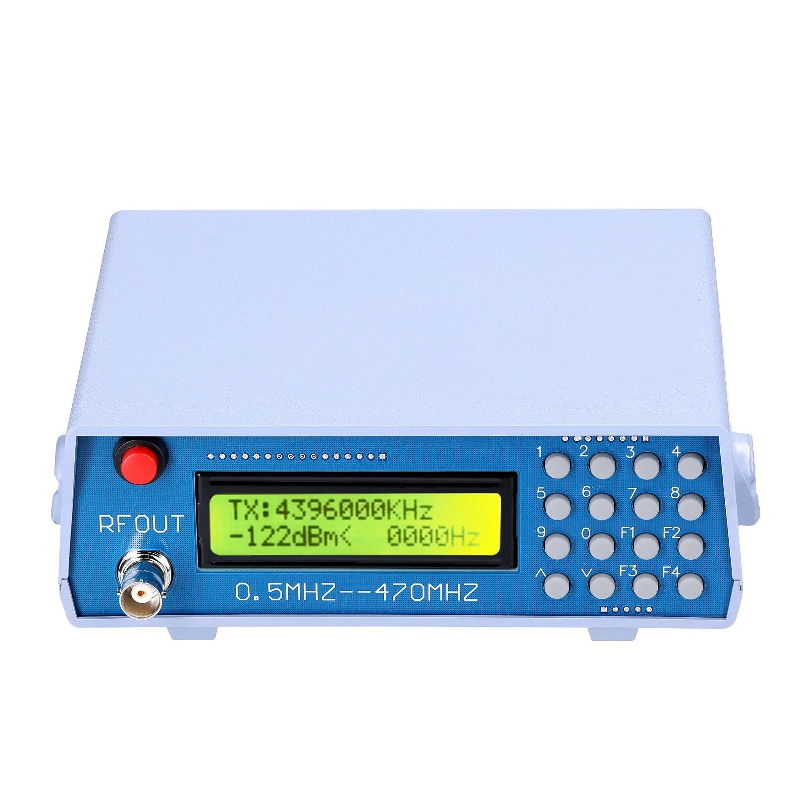0.5MHz-470MHz RF Signal Generator & Meter for FM Radio, Walkie-Talkie Debugging with Digital CTCSS Signal Output