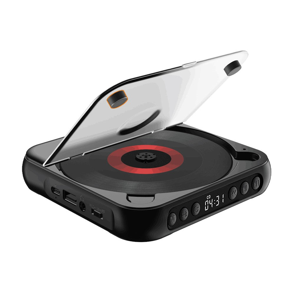 KC-918 Portable CD Player - Multifunctional Music Experience with Bluetooth and Dustproof Design
