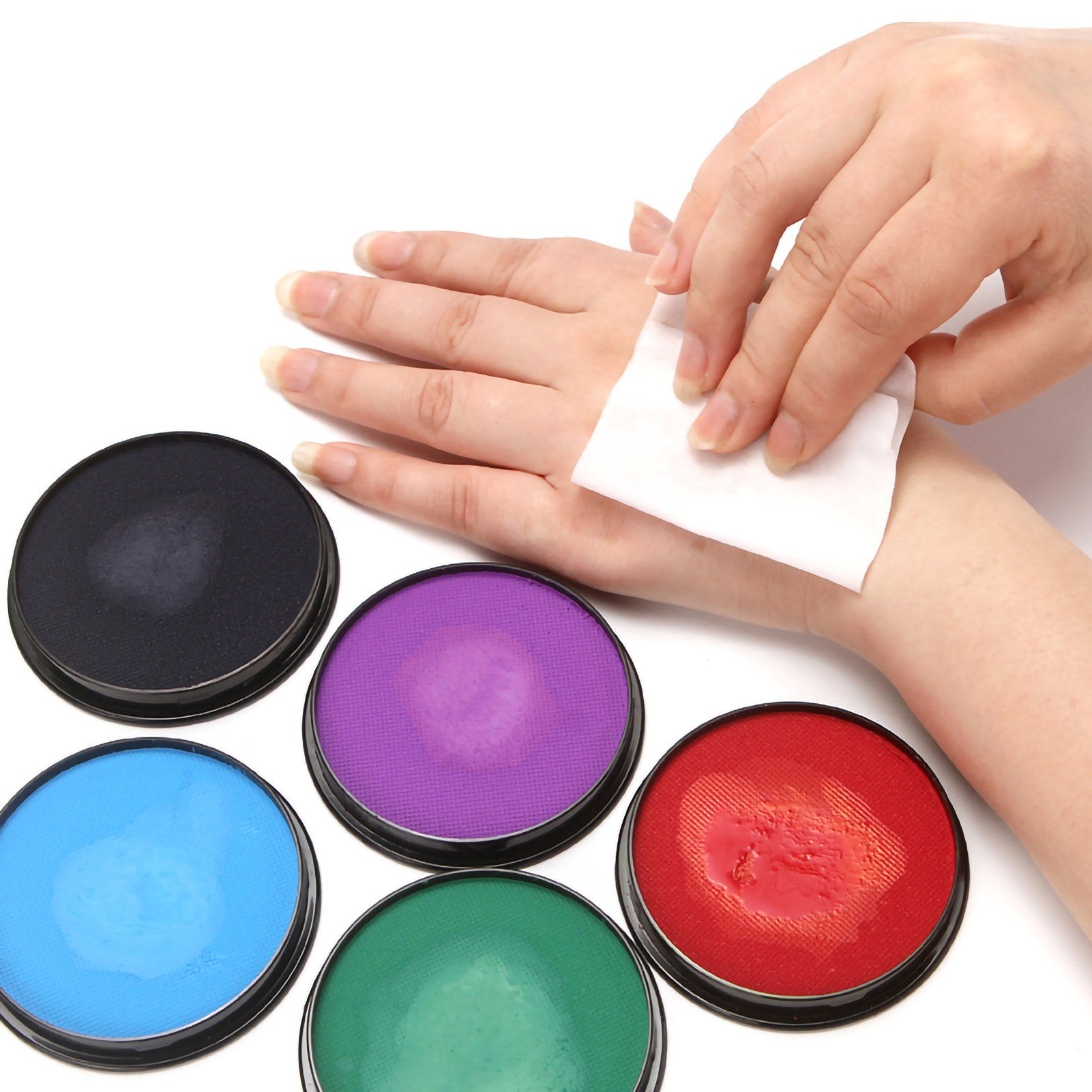 Hypoallergenic Face & Body Paint - Non-Toxic, Water-Based, Easy Clean | For Kids & Adults Halloween Cosplay Festival