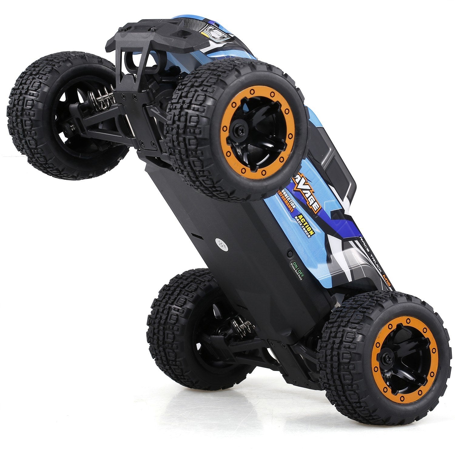 High-Speed 4WD RC Car 1/16 Scale - Linxtech 16889, 30km/h 2.4G