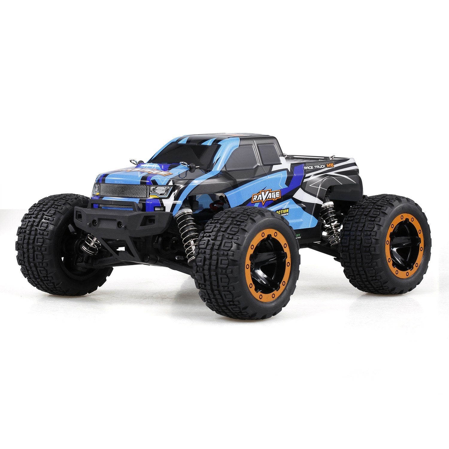 High-Speed 4WD RC Car 1/16 Scale - Linxtech 16889, 30km/h 2.4G