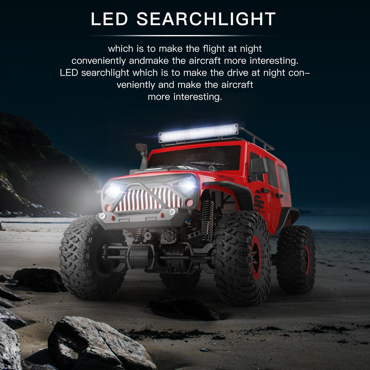 WLtoys 104311 1/10 4WD RC Jeep SUV Off-road Crawler with Brushed Motor