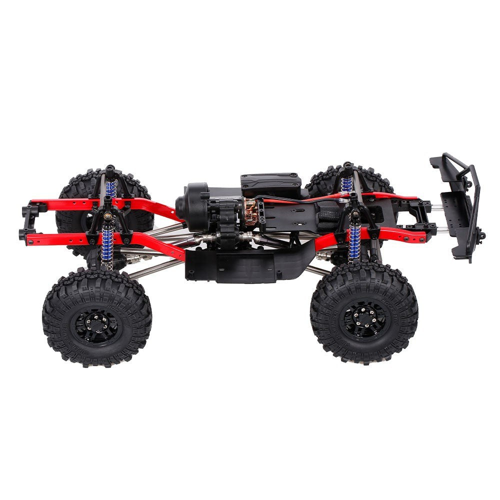 AUSTAR A2X-313C 1/10 RC Crawler Car Chassis Frame with Tires, 275mm Wheelbase, 540 35T Motor, Compatible with Axial SCX10 II