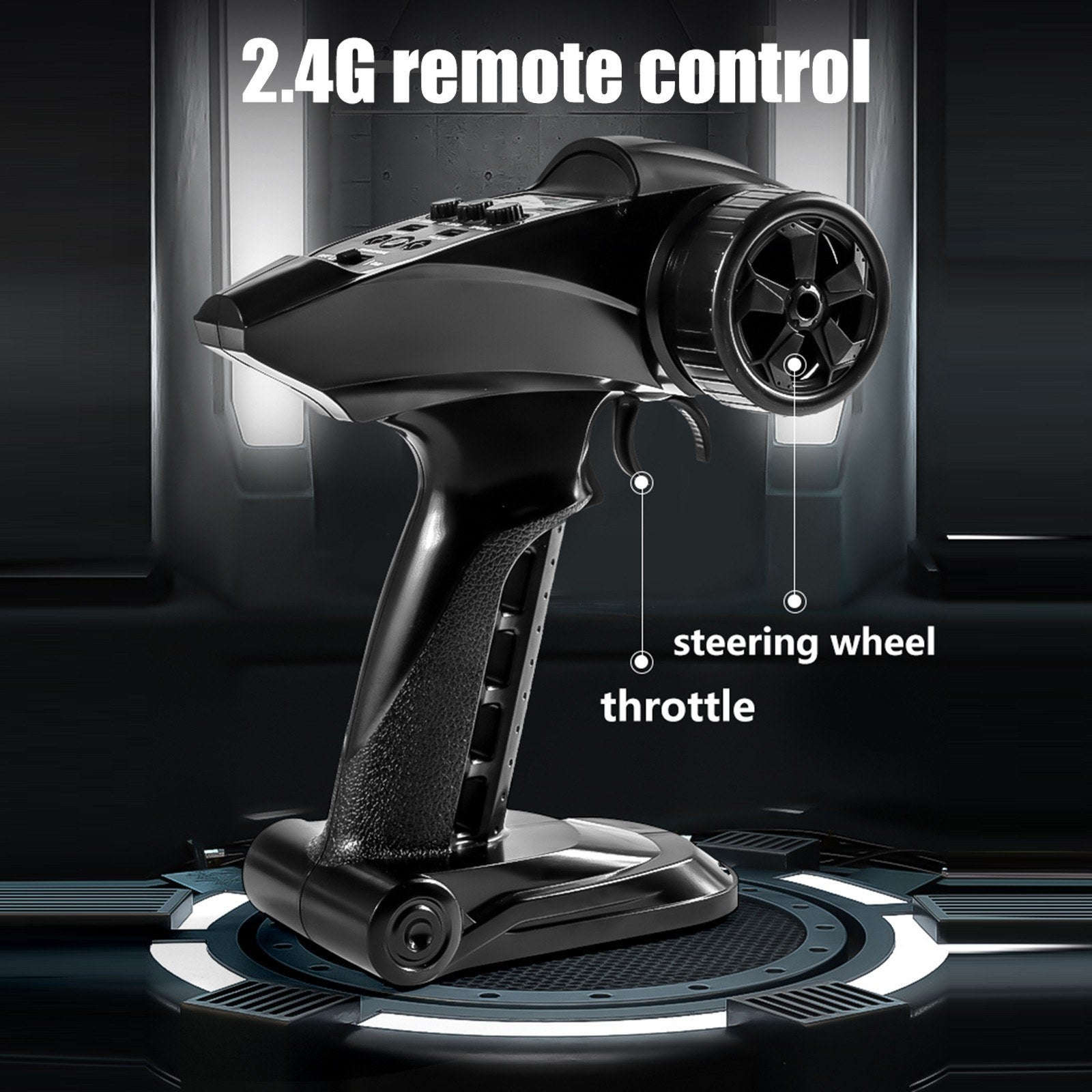 4WD 1:10 45km/h Brushless RC Off-Road Car with LED Lights