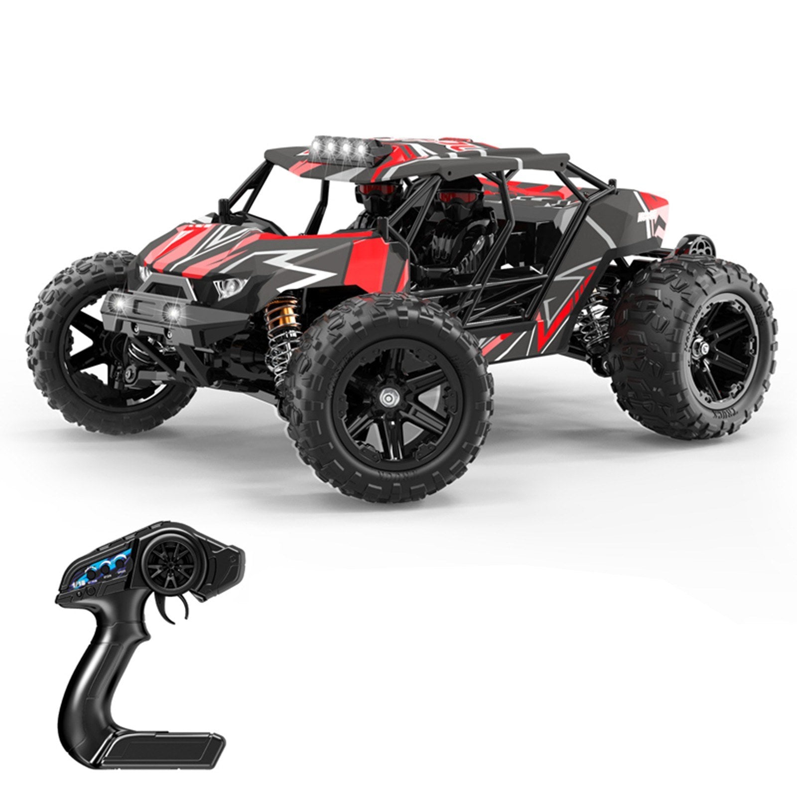 2.4G High-Speed Electric Car Toy with Brushless Motor - 52km/h Rechargeable Vehicle