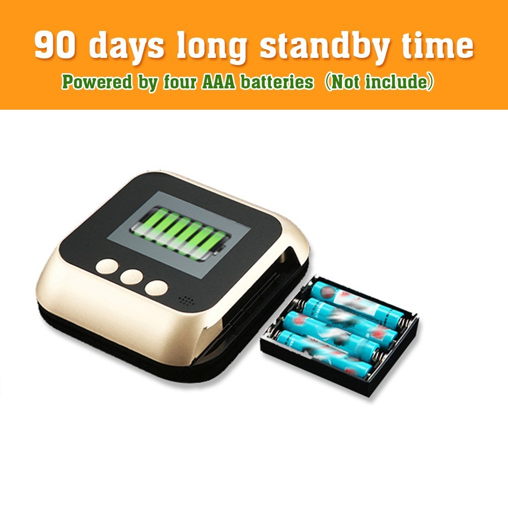 Wireless Door Viewer Camera with Monitor, Live View & Night Vision for Home Security (Battery Not Included)