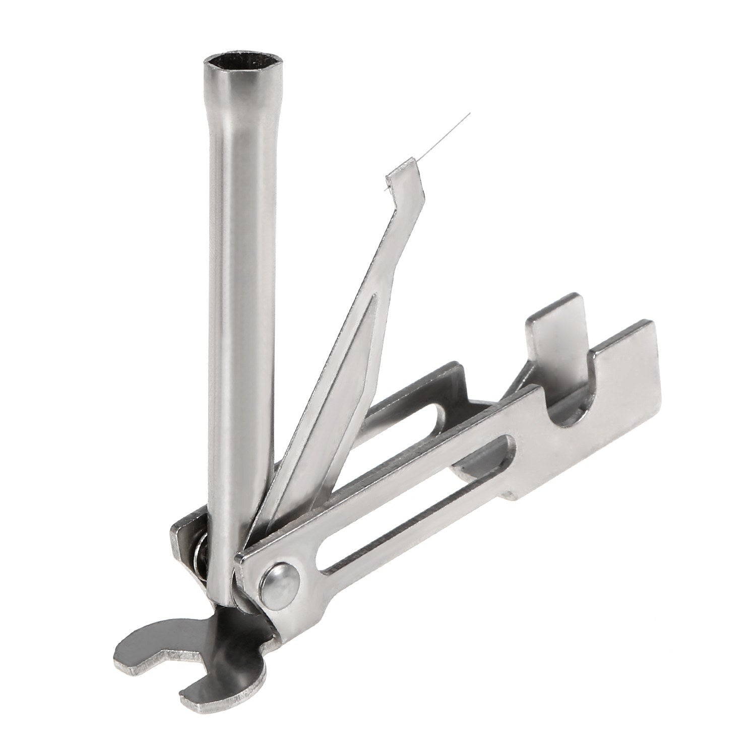 Multi-Fuel Camping Stove with 500ml Fuel Bottle for Gasoline, Diesel, and Alcohol