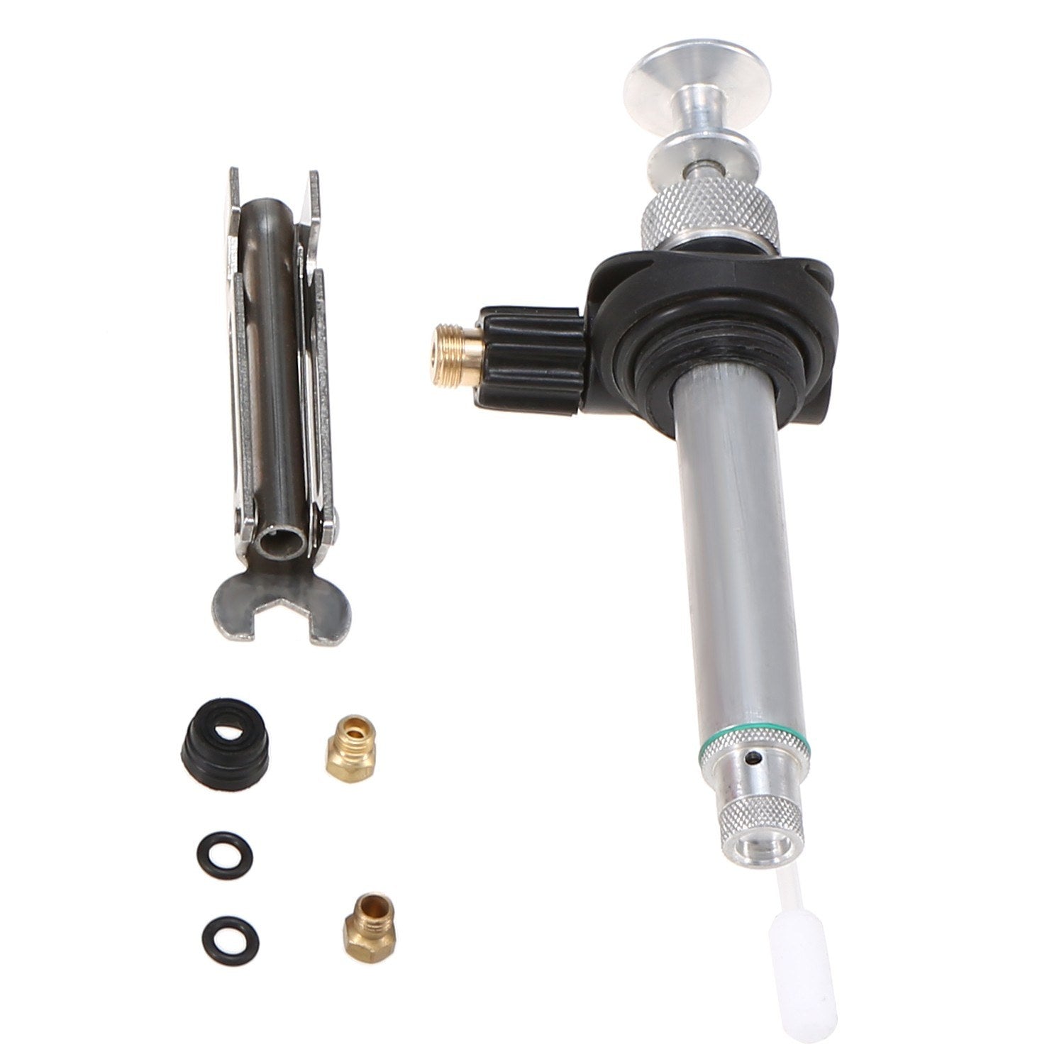 Multi-Fuel Camping Stove with 500ml Fuel Bottle for Gasoline, Diesel, and Alcohol