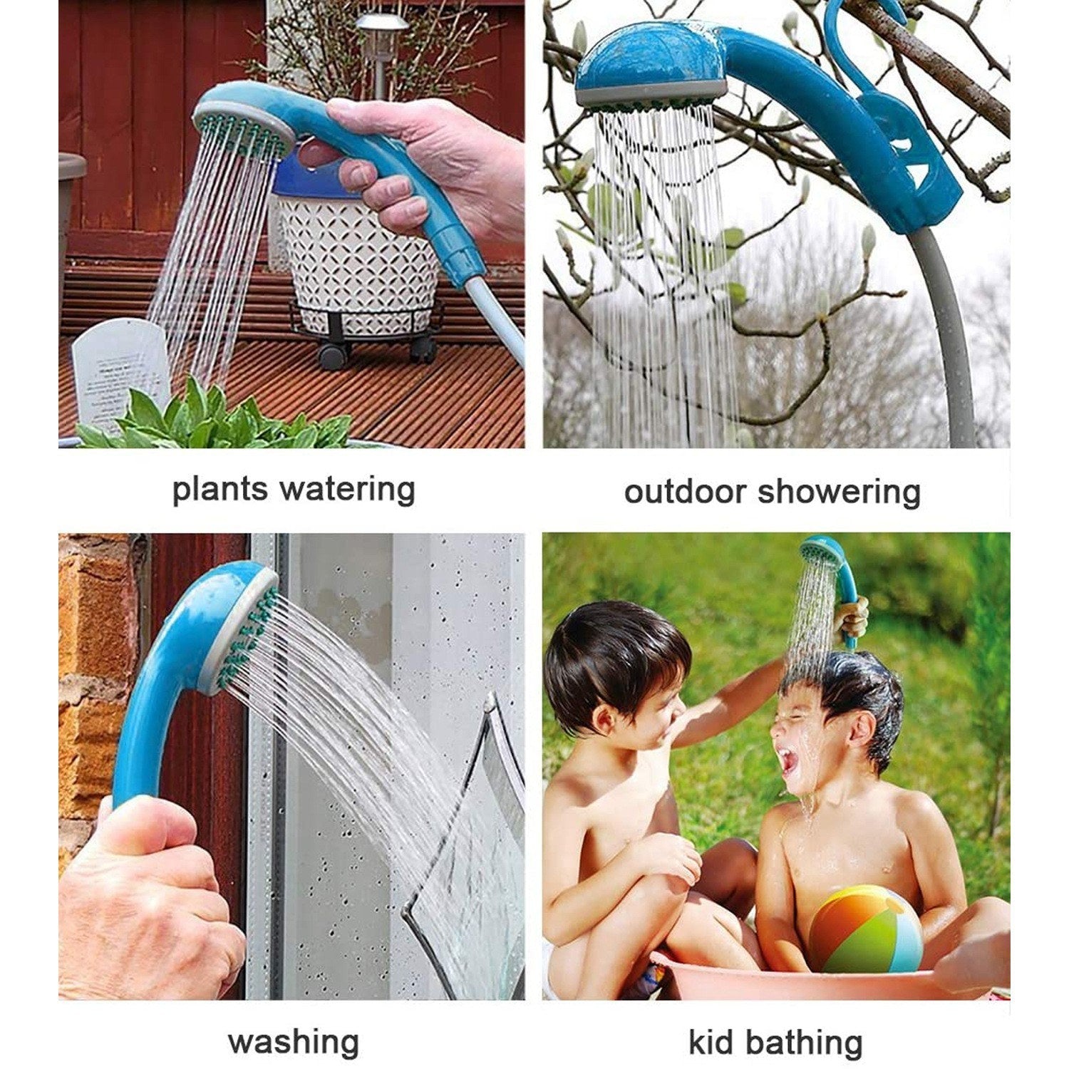 12V Electric Portable Outdoor Handheld Shower Pump