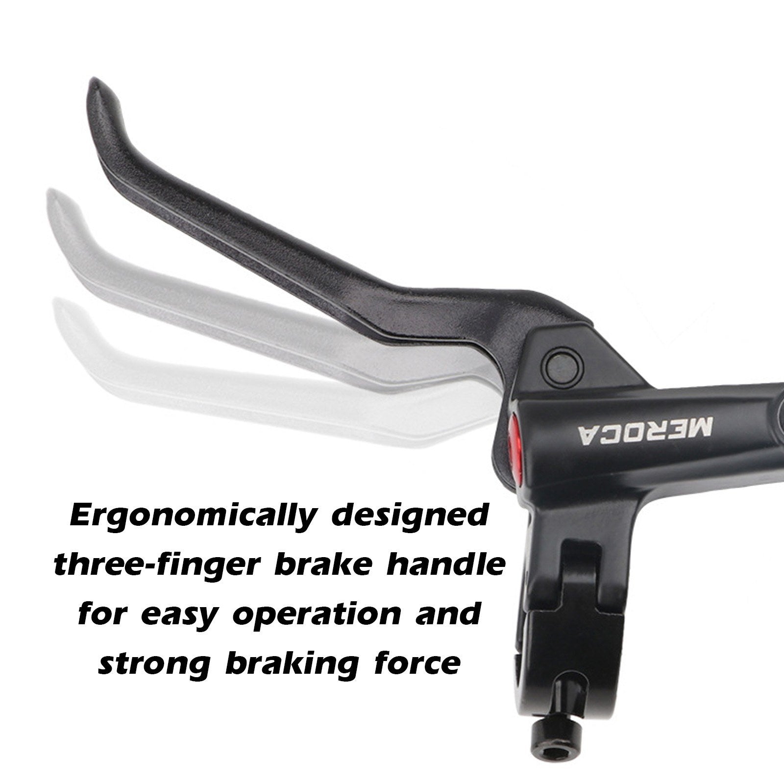 Hydraulic Disc Brake Set for Mountain Bikes: Front & Rear Calipers with Oil Brakes