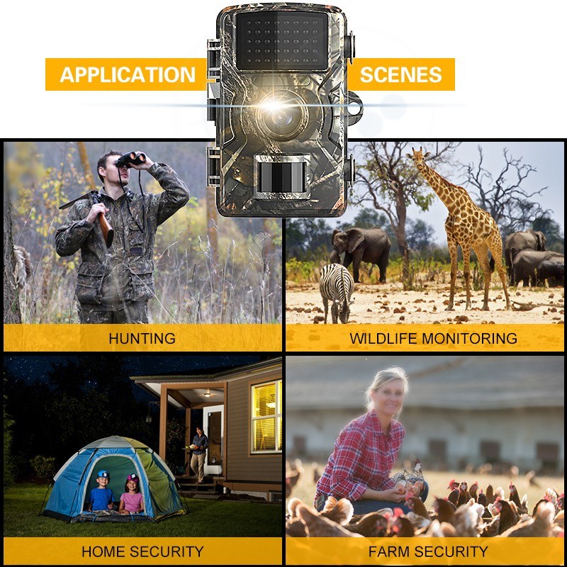 12MP 1080P Wildlife Trail & Game Camera