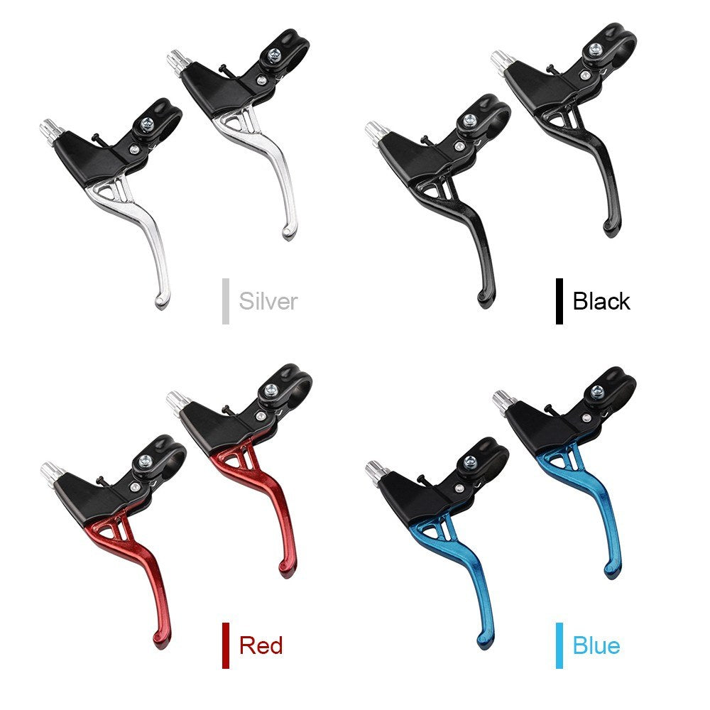 1 Pair MTB V-Brake Lever 22mm Aluminum Alloy for Mountain Bikes