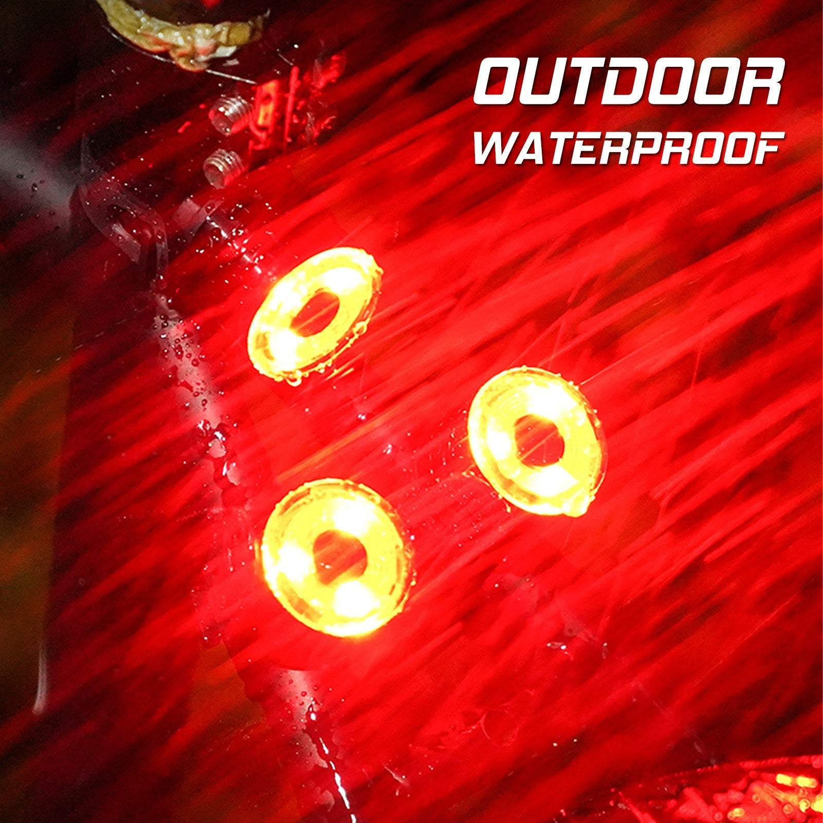 Waterproof Bike Light Set: Headlight & Tail Light for Handlebar - Bright Front & Rear Cycling Lights