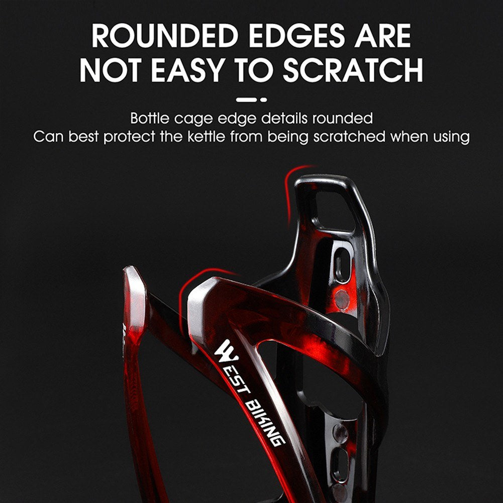 Ultralight PC Bicycle Bottle Cage - MTB & Road Bike Water Holder