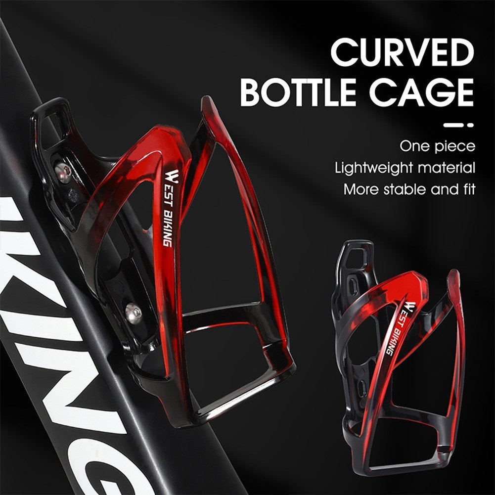 Ultralight PC Bicycle Bottle Cage - MTB & Road Bike Water Holder