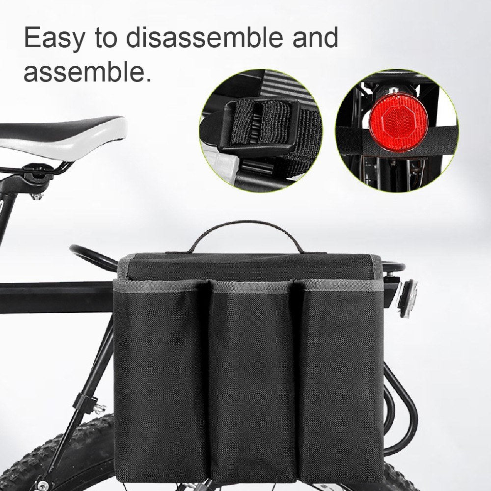WEST BIKING Portable Bike Rear Seat Water Bottle Holder Bag