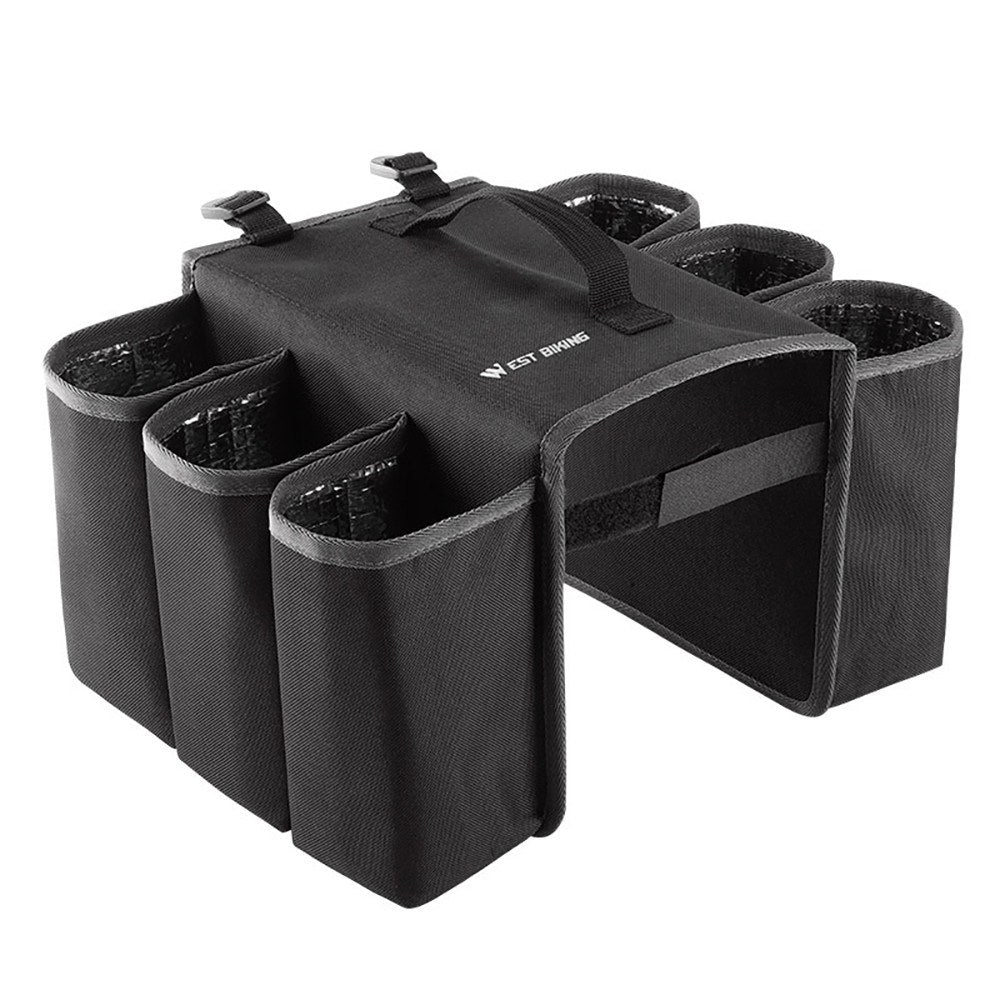 WEST BIKING Portable Bike Rear Seat Water Bottle Holder Bag