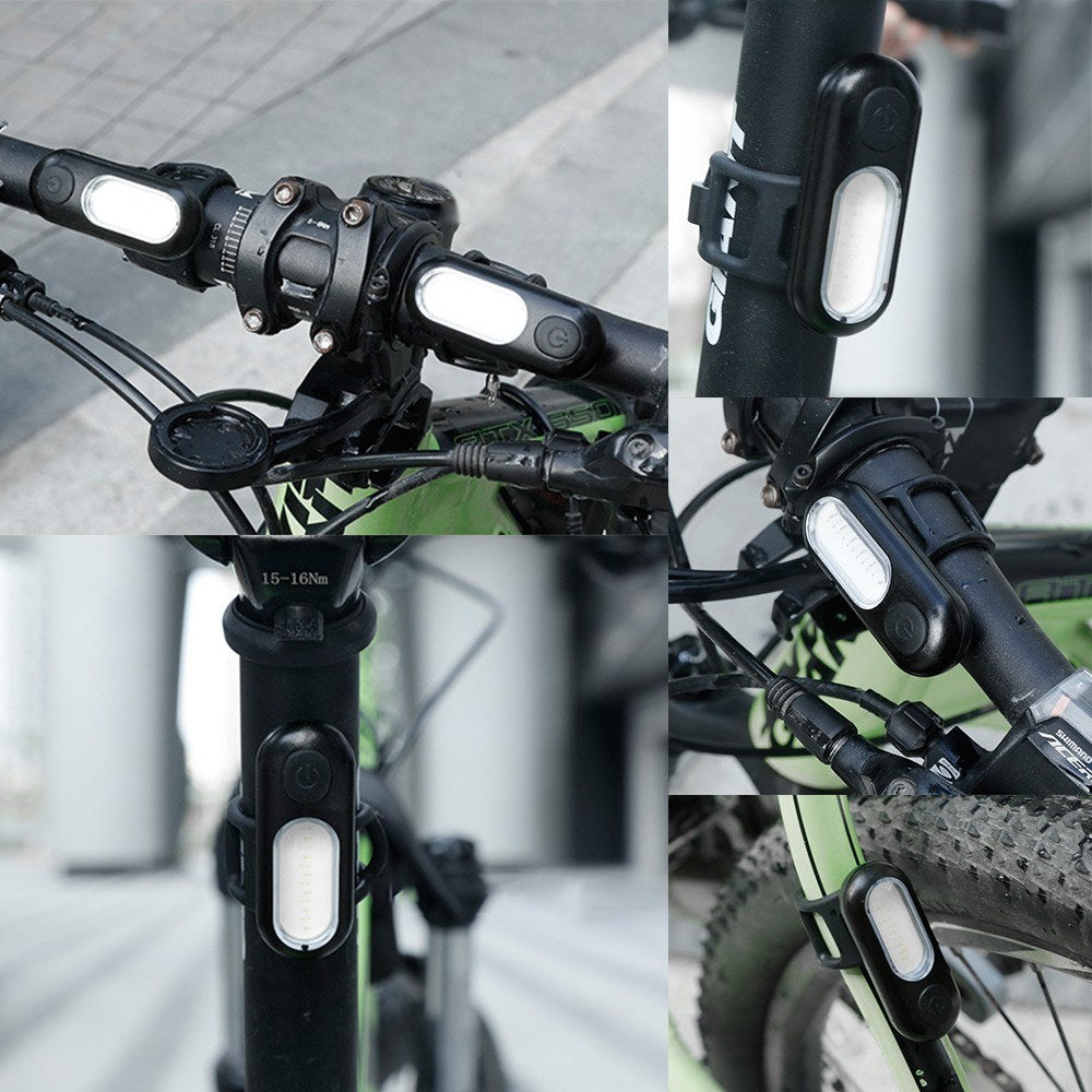 Rechargeable USB LED Bicycle Taillight Rear Warning Lamp