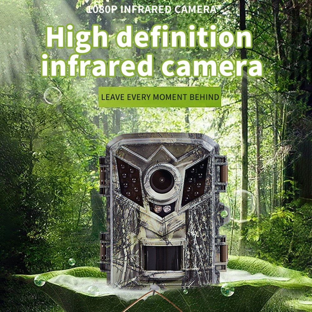 Wildlife Monitoring Trail Camera - IP66, 0.2s Trigger Speed, Night Vision