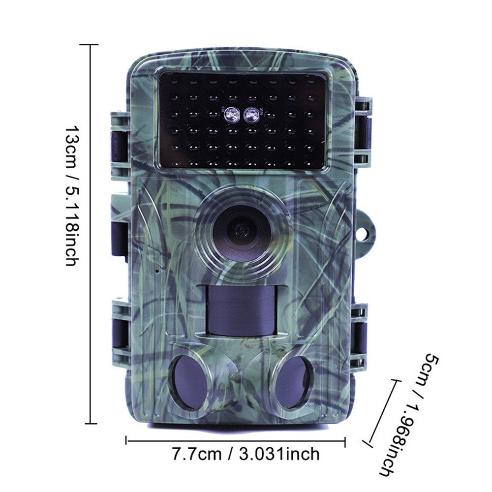 4K WiFi Wildlife Camera with 60MP Night Vision & 2-Inch Screen for Outdoor Monitoring