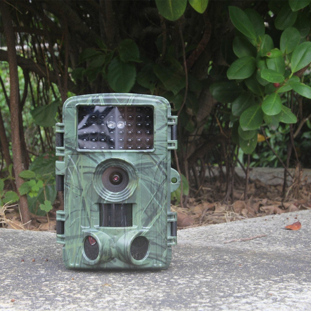 4K WiFi Wildlife Camera with 60MP Night Vision & 2-Inch Screen for Outdoor Monitoring