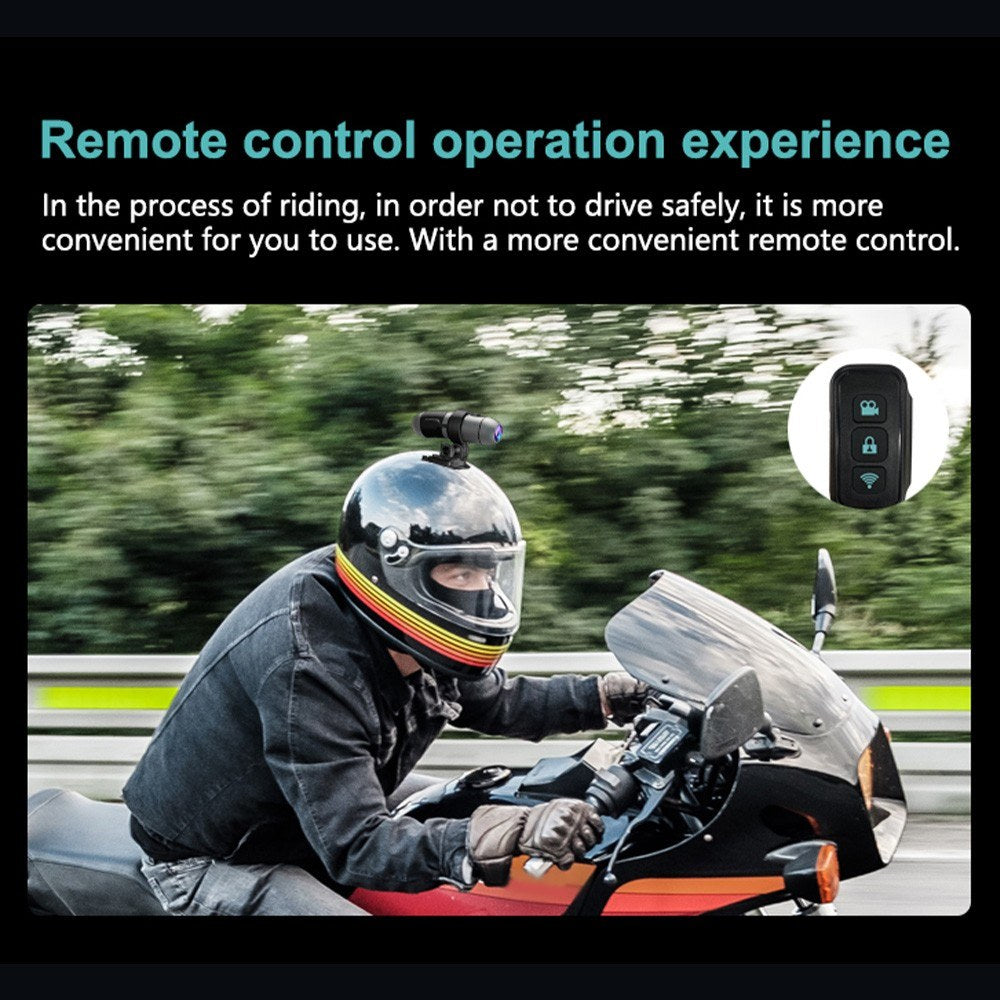 Anytek S50 Helmet Camera: 2K Dual Recording, Wireless Control, 170° Wide-Angle, 1600mAh, for Motorcycle & Bicycle Helmet
