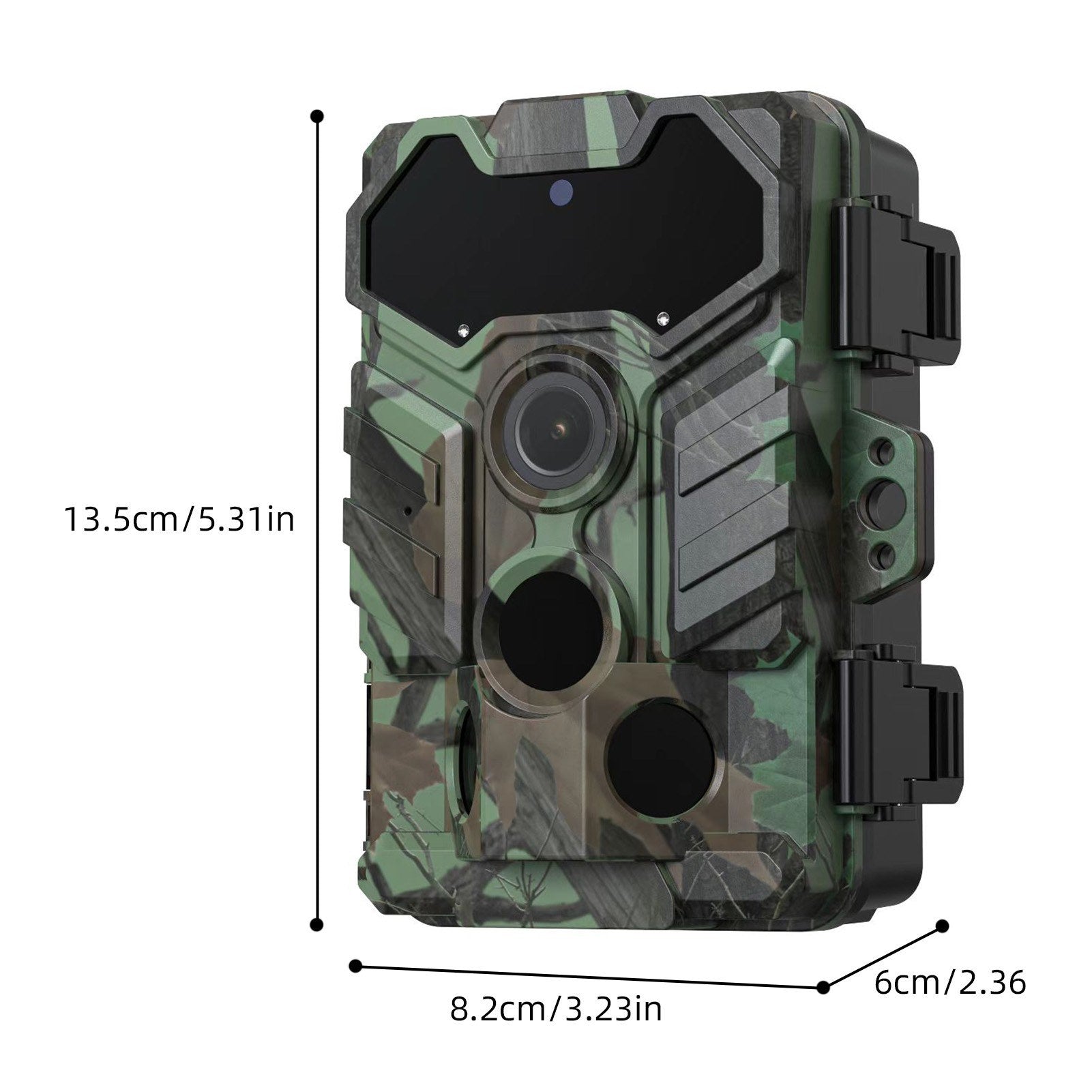 32MP WiFi Hunting & Trail Camera: High-Resolution Wildlife Monitoring, Infrared, IP66 Waterproof, PIR Motion Detection