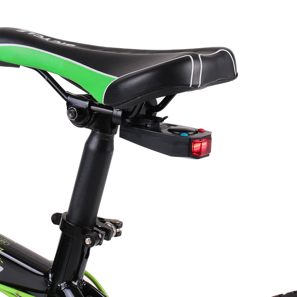 Intelligent Anti-Theft Bike Taillight: LED Alarm & Strobe with Wireless Remote, USB Rechargeable Electric Bell for MTB Cycling