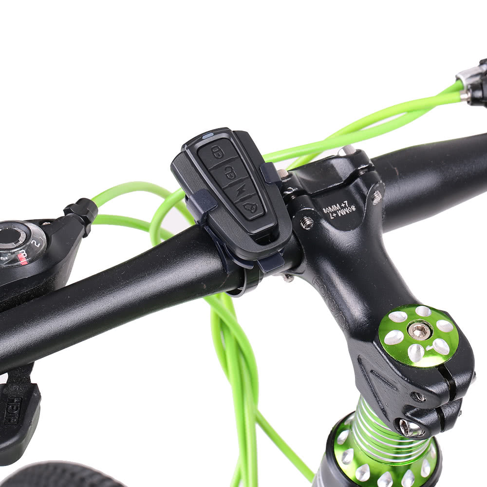 Intelligent Anti-Theft Bike Taillight: LED Alarm & Strobe with Wireless Remote, USB Rechargeable Electric Bell for MTB Cycling