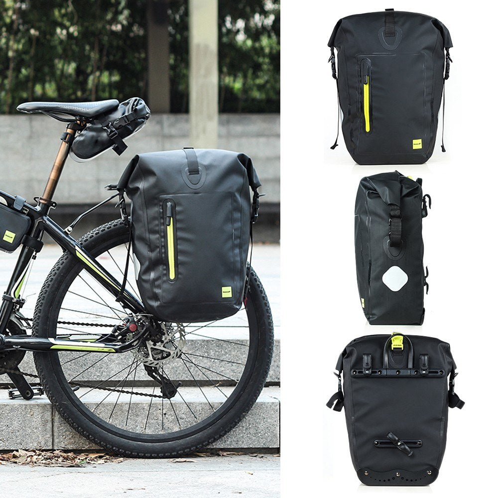 25L Waterproof Rear Rack Bicycle Pannier Bag