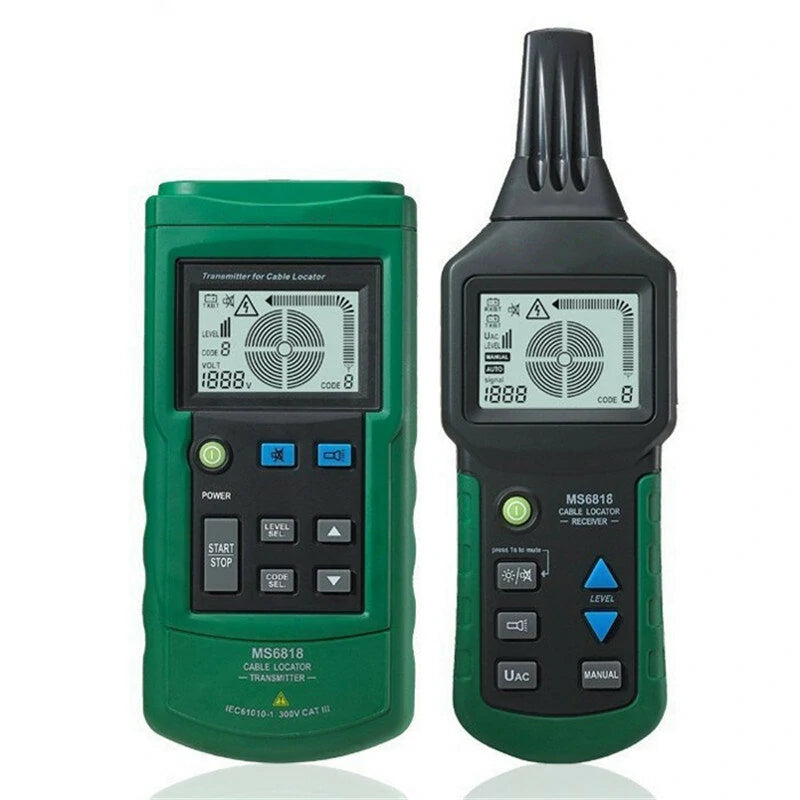 MS6818 Professional 12-400V AC/DC Wire Network & Telephone Cable Tester Tracker - Portable