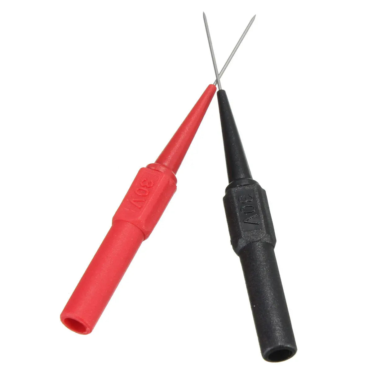 10pcs DANIU Non-destructive Insulation Piercing Multimeter Test Probes - Red/Black
