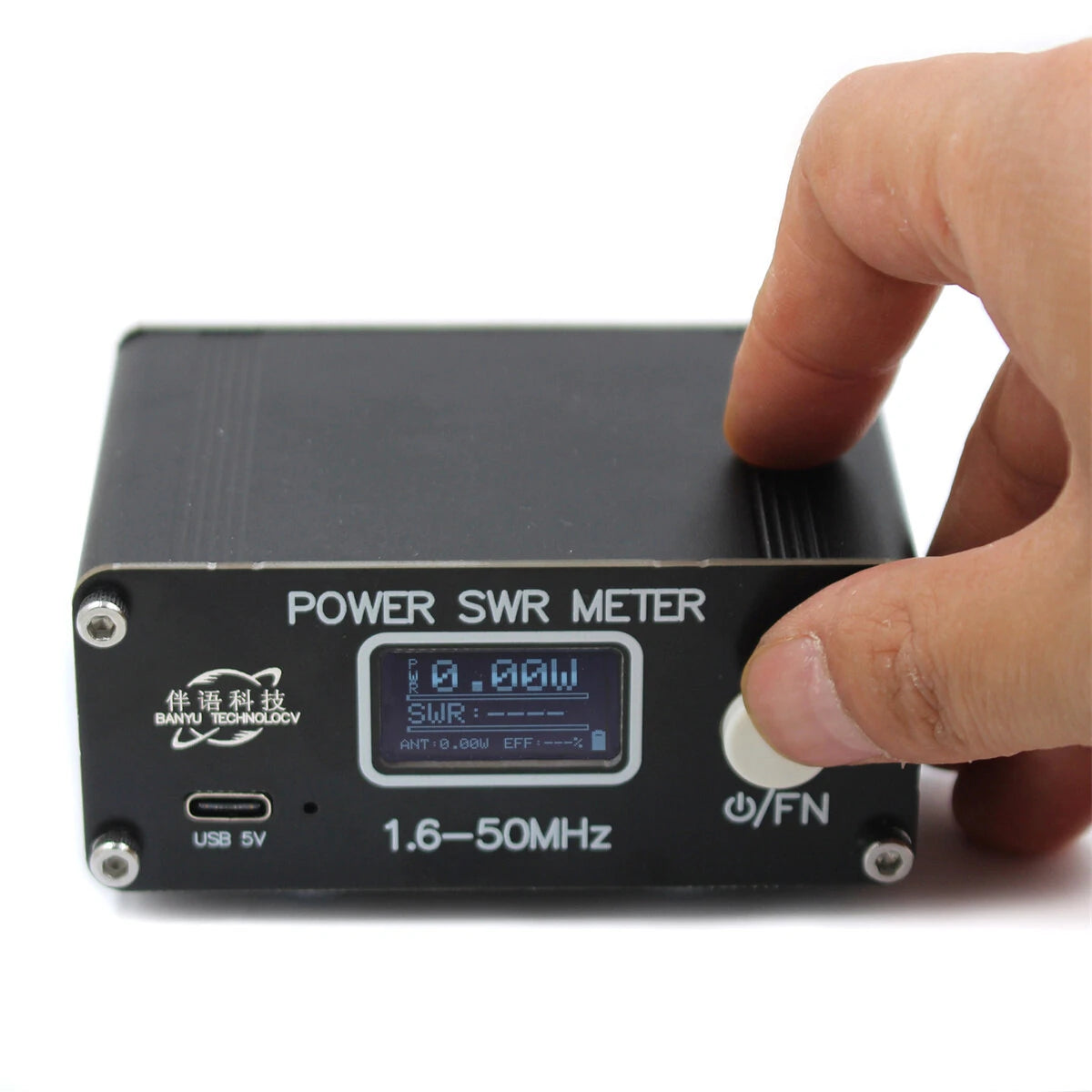 CP QRP 150W HF SWR Meter 1.6-50MHz for FM/AM/CW/SSB