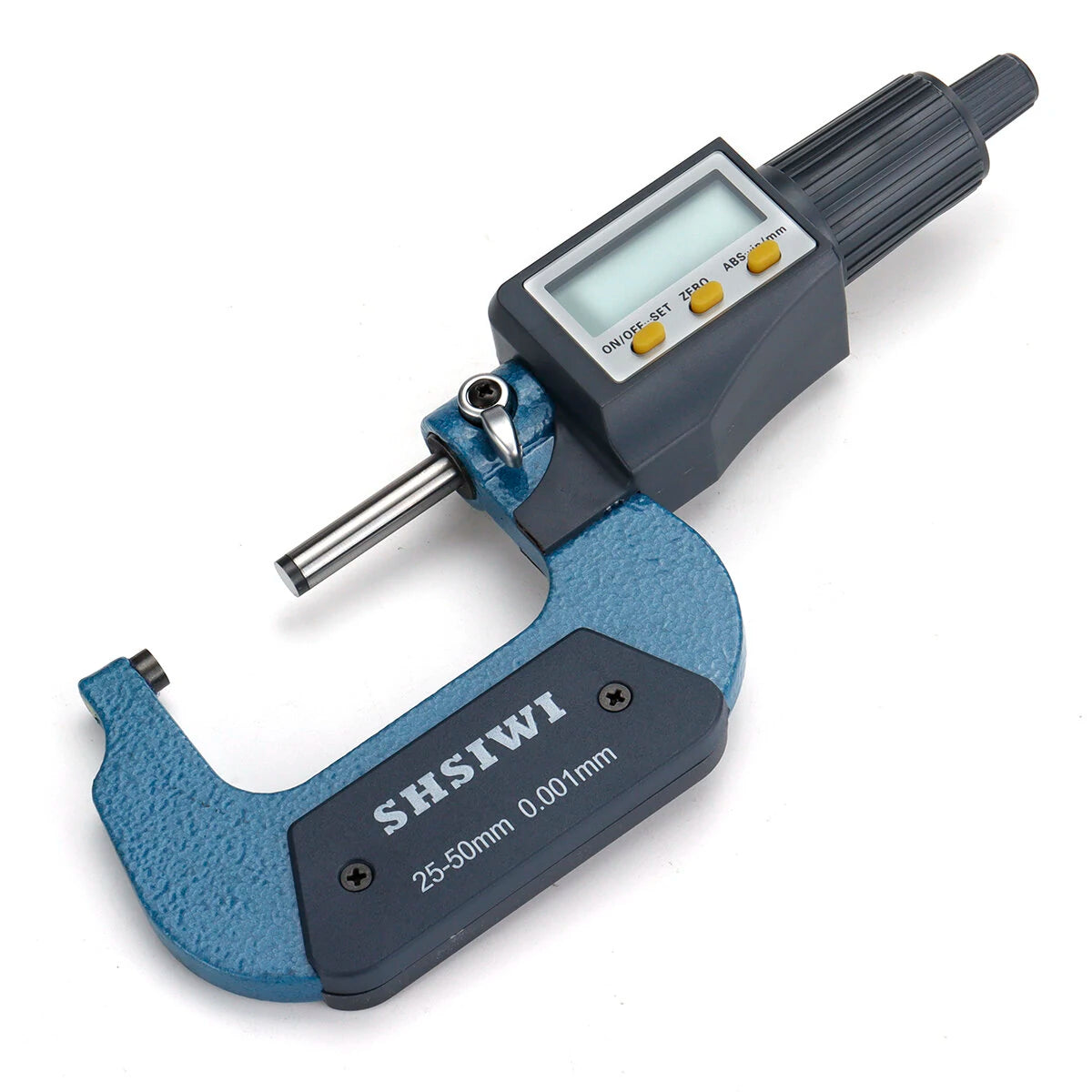 SHSIWI Digital Outside Micrometer Set 0-100mm Range 0.001mm Precision Electronic Gauge Tools