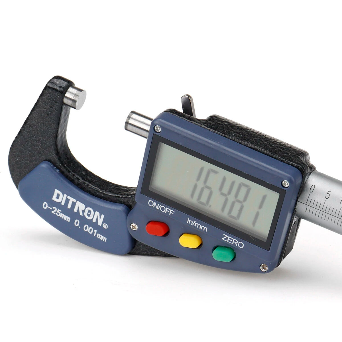 Ditron 511 0.001mm Digital Micrometer 0-25mm with Large LCD Screen