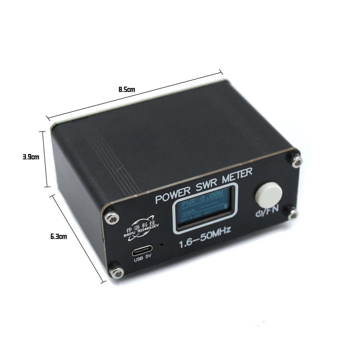 CP QRP 150W HF SWR Meter 1.6-50MHz for FM/AM/CW/SSB
